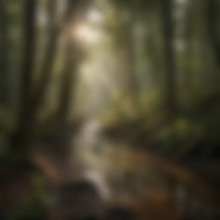 Serene Forest Landscapes in Asheville NC