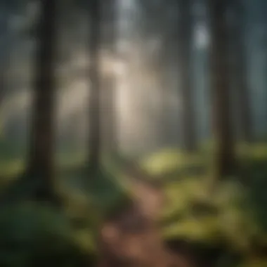 Serenity Among the Trees