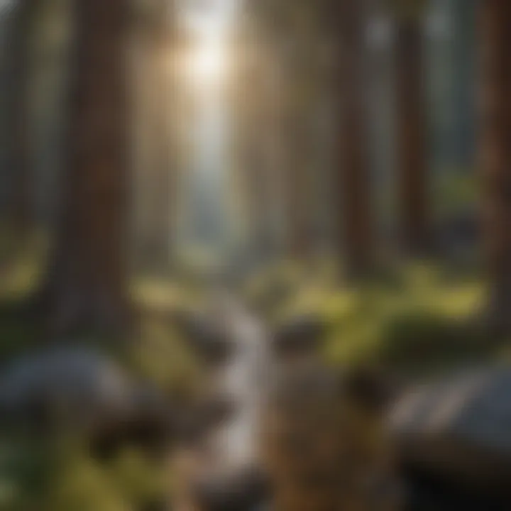 Serene Hunting Grounds in High Sierras, California