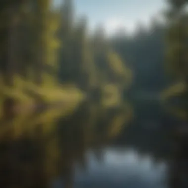 Serene Lake View Serene Lake View near Schoolhouse Campground