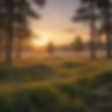 Serene Prairie Sunrise Serene Prairie Sunrise