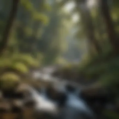 Serene Wildlife Encounters Serene wildlife surrounding Coal Creek Falls