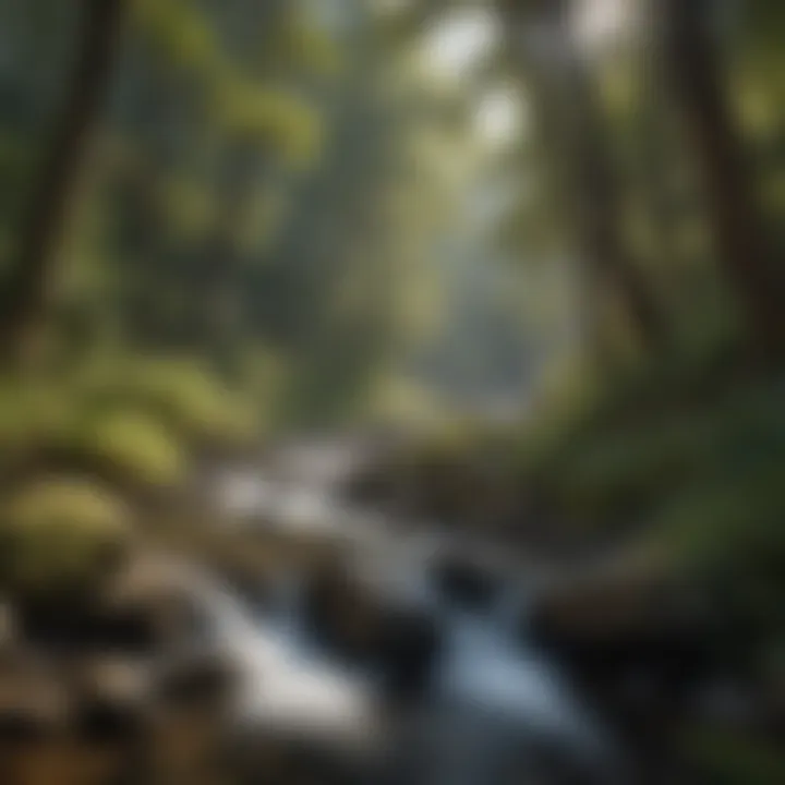 Serene Wildlife Encounters Serene wildlife surrounding Coal Creek Falls