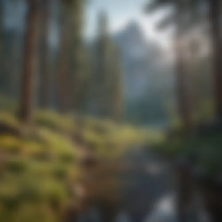 Serenity Amidst Nature's Beauty