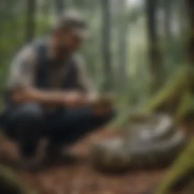 Serpent Conservationist Studying Rare Reptile