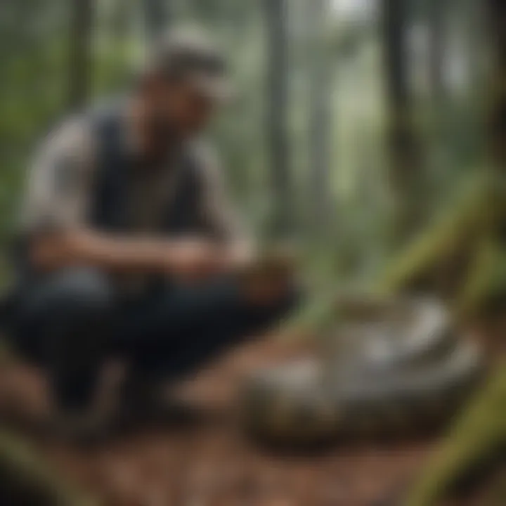 Serpent Conservationist Studying Rare Reptile