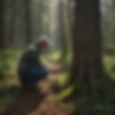 Emotional Connection of Honoring Loved Ones Illustration highlighting the emotional connection of honoring loved ones through environmental stewardship