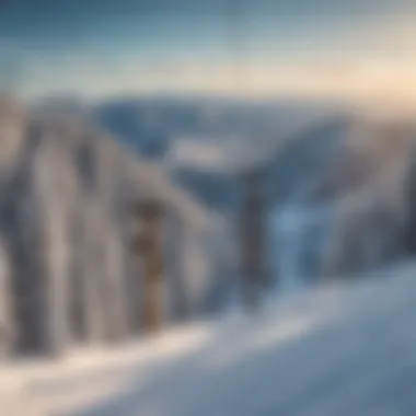 Scenic Ski Lifts at Snow Summit Ski Resort Ski Lifts at Snow Summit Ski Resort