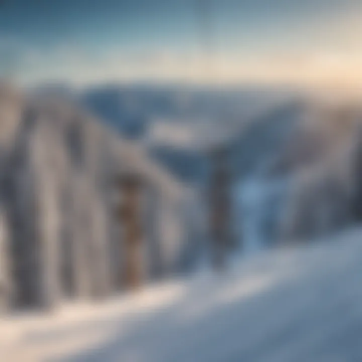 Scenic Ski Lifts at Snow Summit Ski Resort Ski Lifts at Snow Summit Ski Resort