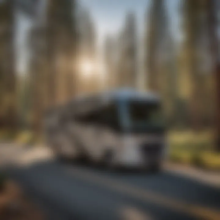 Sleek and Modern Exterior of Tahoe RV