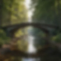 Architectural Bridge Blueprint