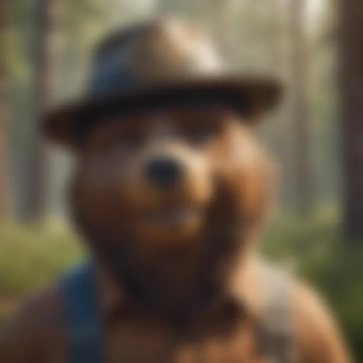 Endearing Smokey the Bear Cartoon Smokey the Bear Cartoon Character