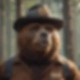 Iconic Vintage Smokey the Bear Poster Vintage Smokey the Bear Poster