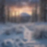 Snow-covered slopes at Mt. Bachelor