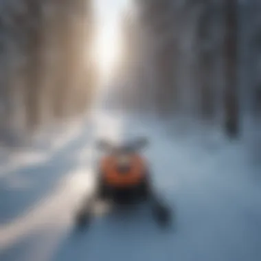 Navigating Snowy Trails Snowmobile Route Maps for Island Park