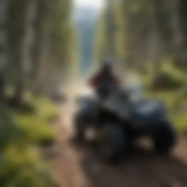 Rugged Terrain Expedition Snowmobile adventure on rugged terrains in Aspen