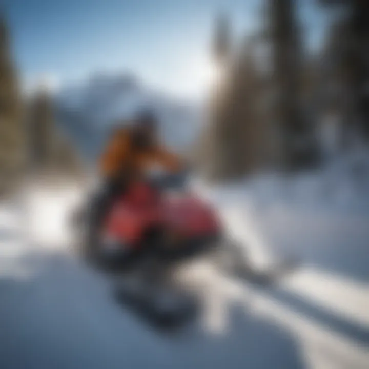 Snowmobiling Thrills in Glenwood Springs Backcountry