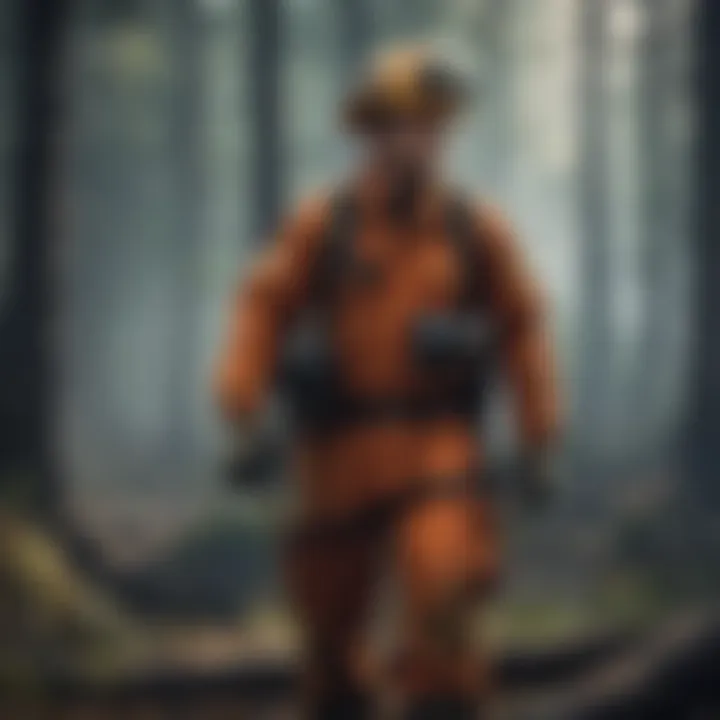 Specialized equipment for combating forest fires