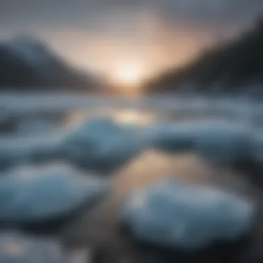 Spectacular Ice Formations at Mendenhall Glacier