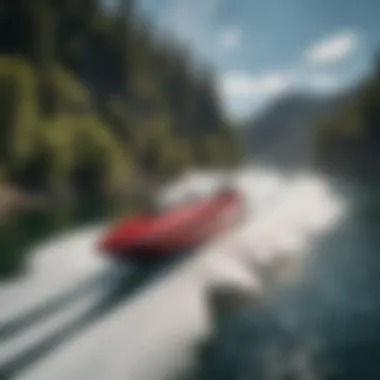 Speedboat Racing on Canyon Lake