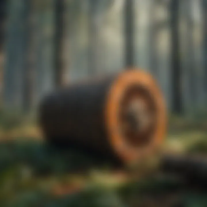 Visual representation of spinosyn usage in forestry management practices