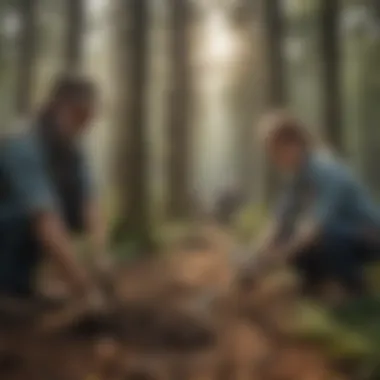 Community Engagement in Tree Planting Initiatives Community members actively participating in a tree planting event