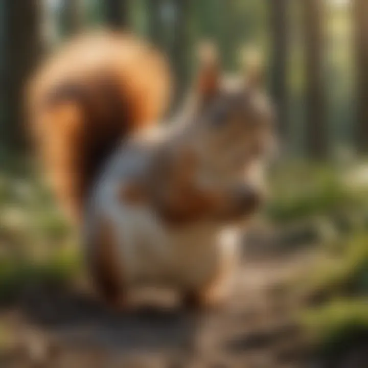 Squirrel Adaptation to Herbicides Squirrel adapting to dietary changes due to herbicide use