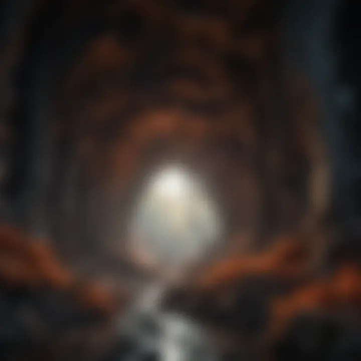 Stalactites in Volcanic Elegance