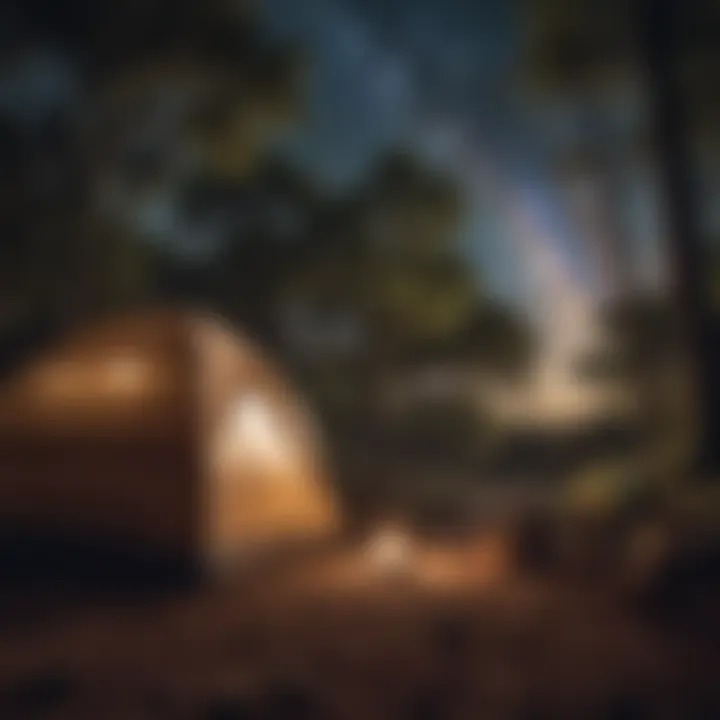 Starry Night Camping in Texas