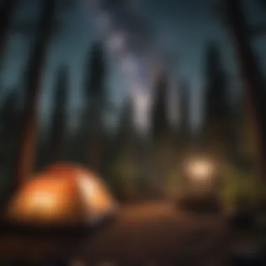 Starry Night Sky Camping Experience Starry Night Sky Camping Experience
