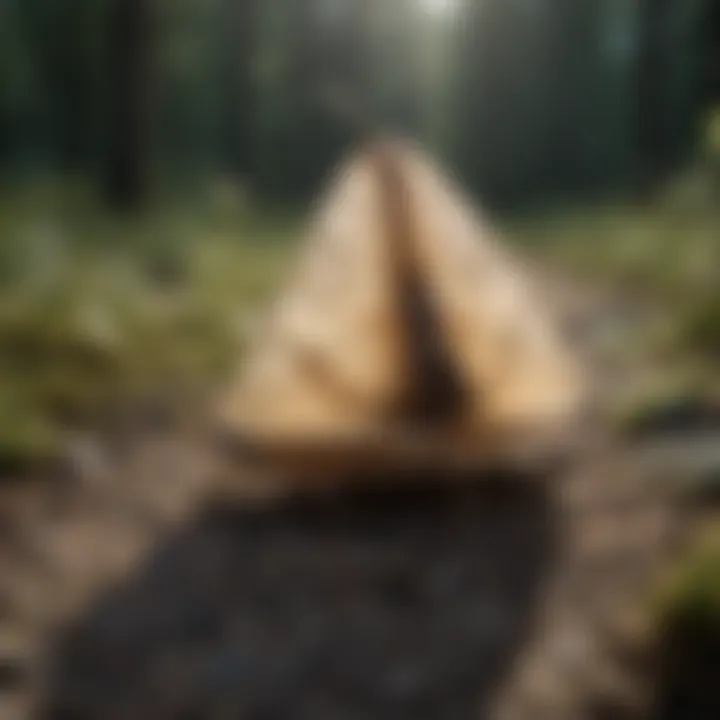 A close-up view of a sticky moth trap showcasing captured moths.