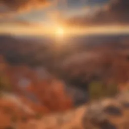 Stunning Sunrise at Bryce Canyon Visitor Center