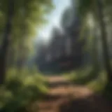 Advancing Eco-friendly Industrial Processes Eco-friendly industrial processes illustration