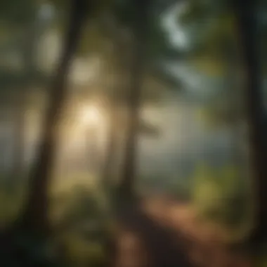 Radiant Sunlight in the Otherland Canopy Sunlight filtering through the Otherland canopy