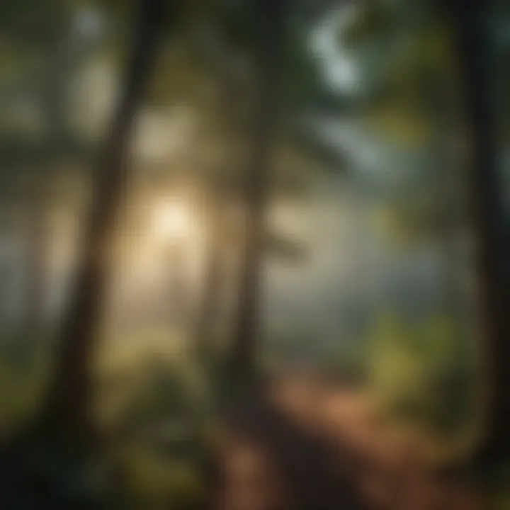 Radiant Sunlight in the Otherland Canopy Sunlight filtering through the Otherland canopy