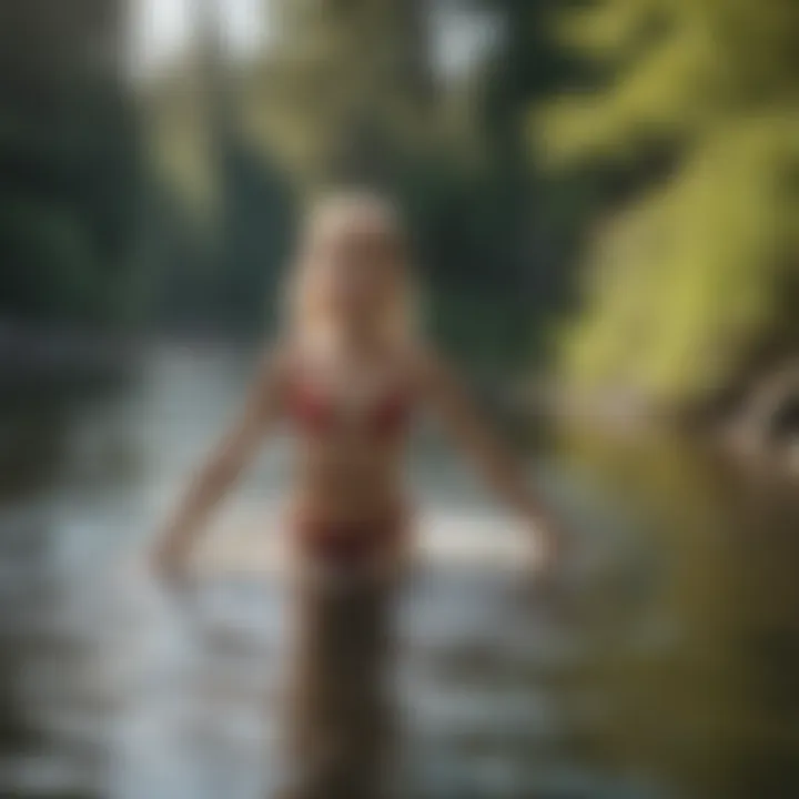 Sunlit Swim Lessons by the Shore