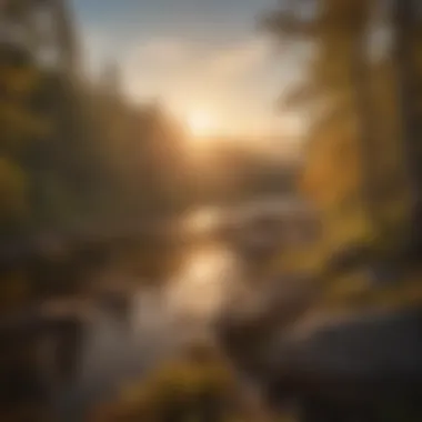 Sunrise Over Loon Mountain