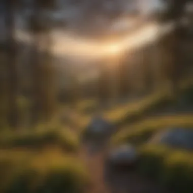 Sunset Over Cloudcroft Valley
