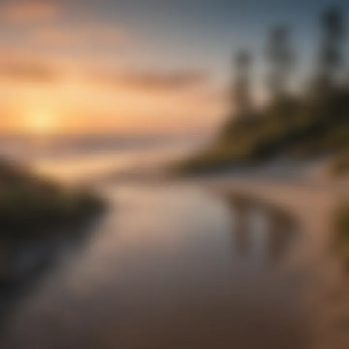 Sunset Over Outer Banks