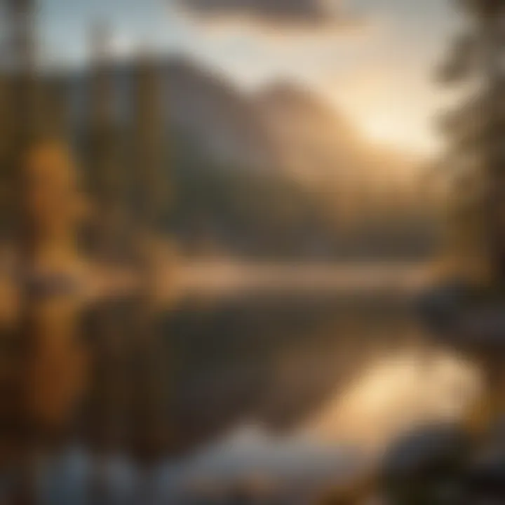 Sunset Over Still Waters