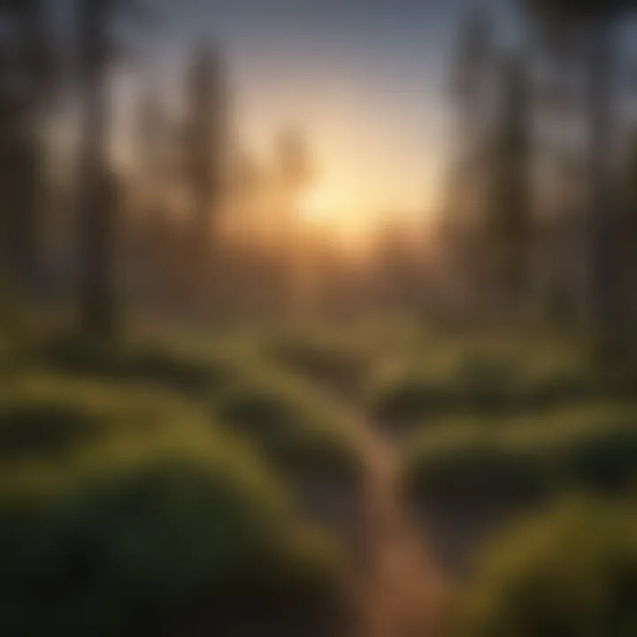 Majestic Sunset Views at Santa Barbara RV Campgrounds Sunset at Santa Barbara RV Campgrounds