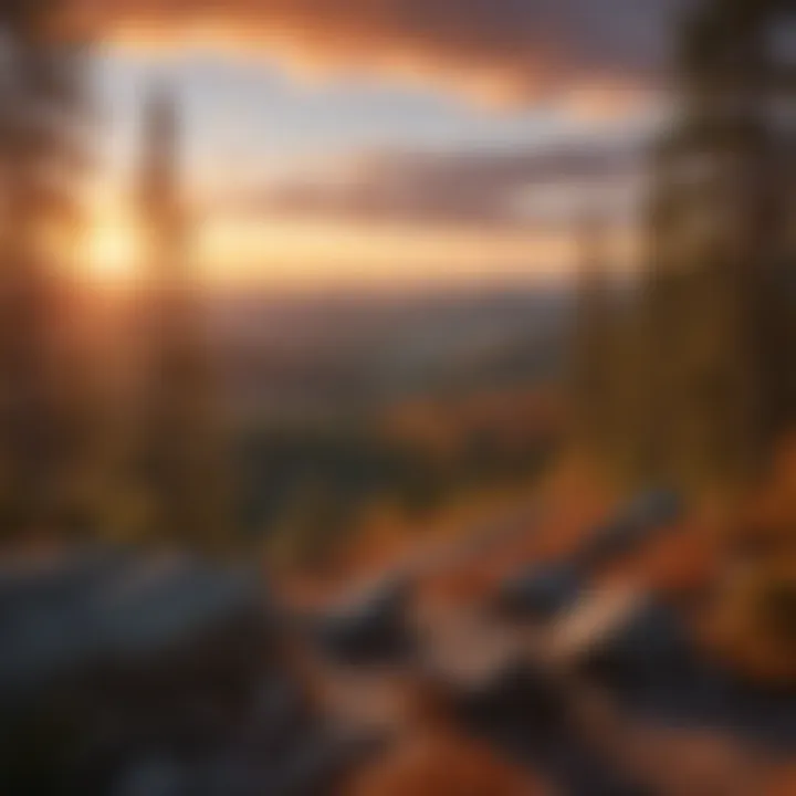 Mesmerizing Sunset at Bretton Woods Sunset view over the picturesque landscape of Bretton Woods