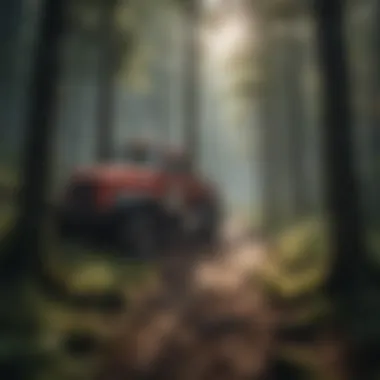 Sustainable Practices in Forestry Operations Illustration showcasing sustainability impact of outrider pump service in forestry