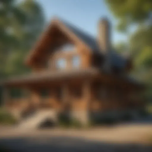 Satterwhite Log Home Kit Exterior Design