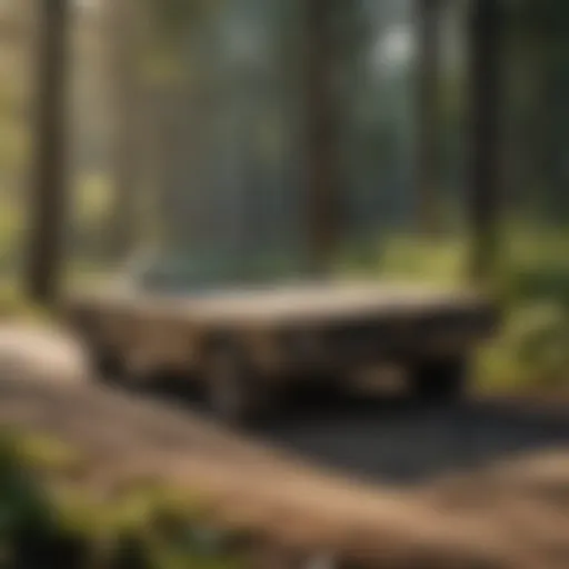 Sustainable pallet design showcasing eco-friendly materials