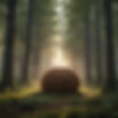 Symbiotic relationship between toasted chestnut lowes and forest wildlife