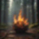 Chemical reaction of fossil fuel combustion