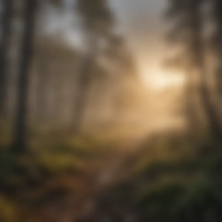 Decline of Biodiversity Due to Pollution Biodiversity loss illustrated through reduced wildlife in a habitat