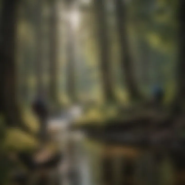 Community Engagement in Conservation Community members engaging in conservation activities around Bear Creek.