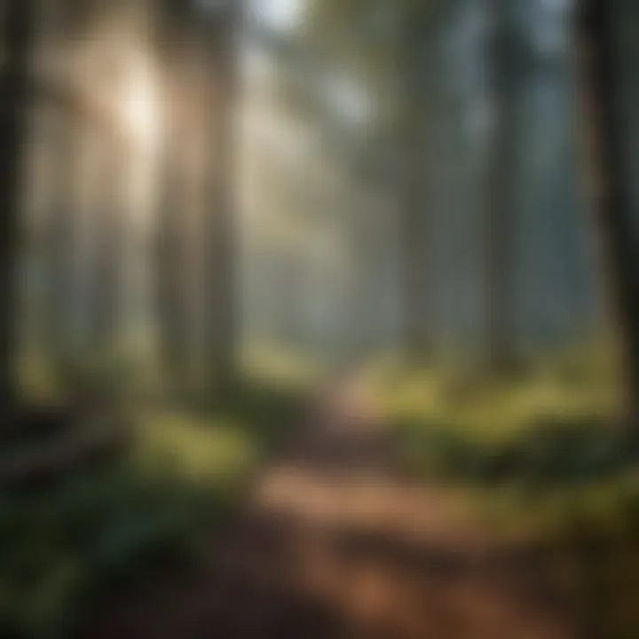 Visual representation of sustainable forestry practices